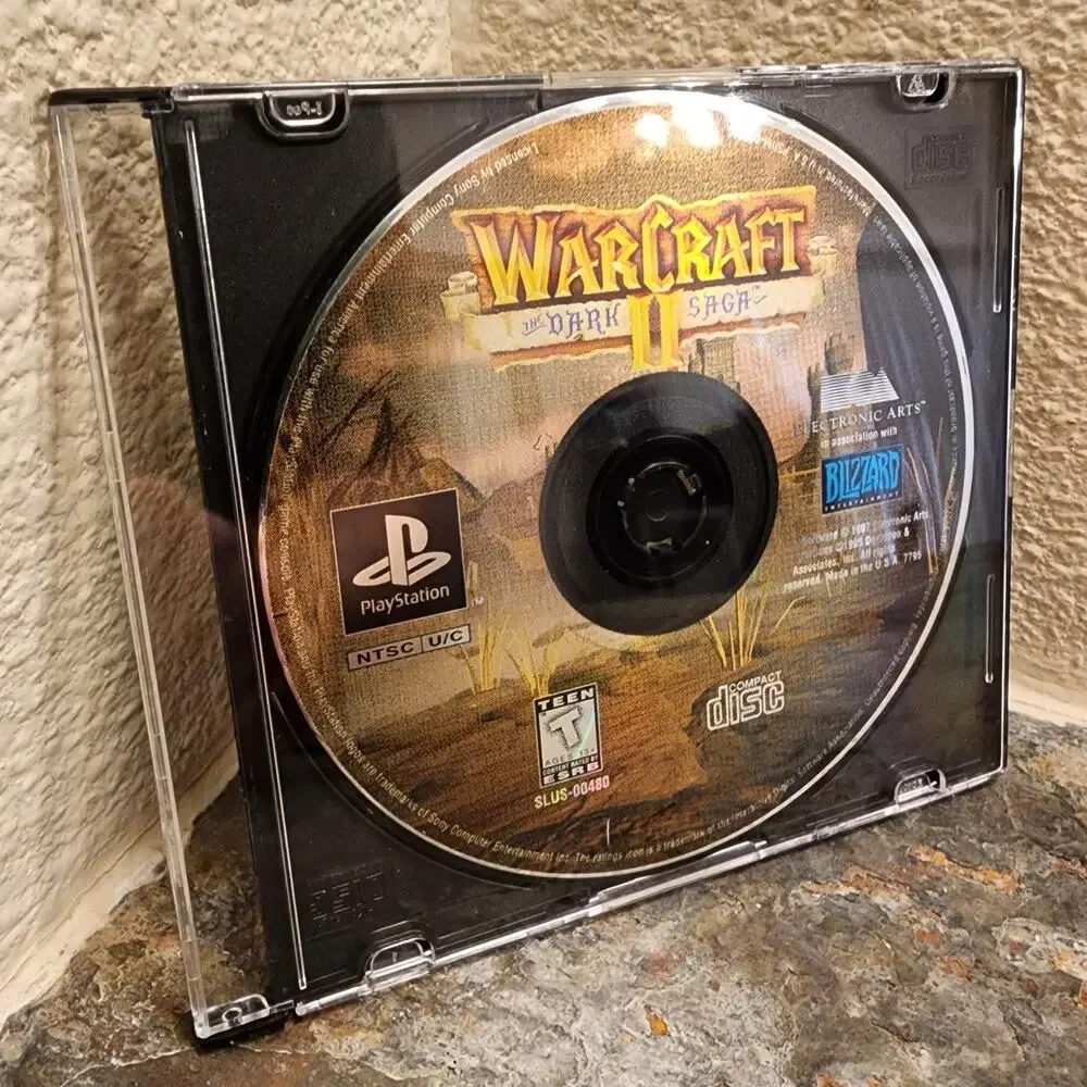 Game - Warcraft II: The Dark Saga - PS1